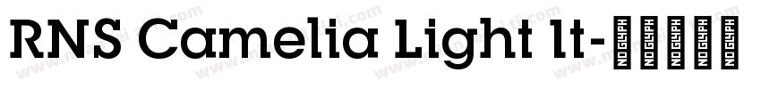 RNS Camelia Light It字体转换